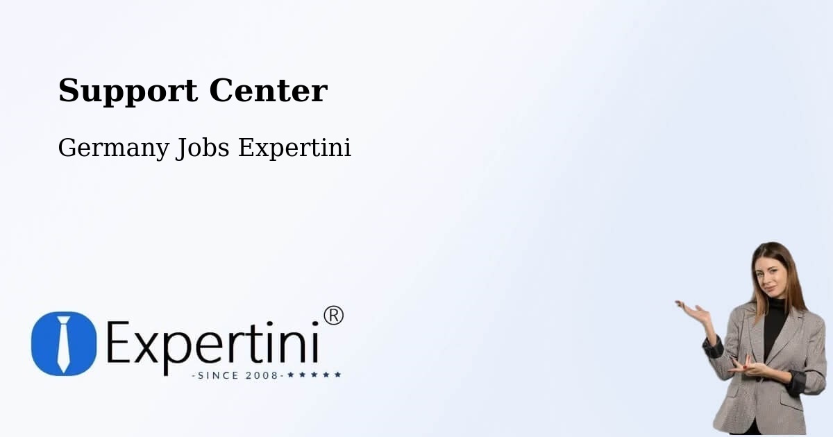 Support Center - Germany Jobs Expertini