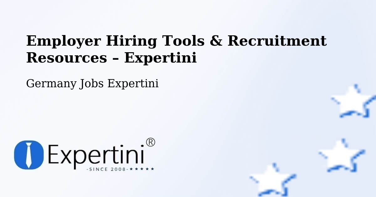 Employer Hiring Tools & Recruitment Resources – Dortmund - Dortmund, Germany Jobs Expertini
