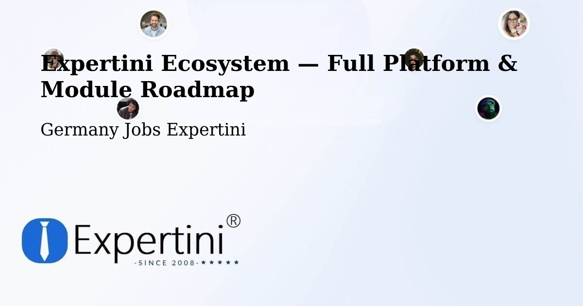Expertini Ecosystem — Full Platform & Module Roadmap – Dortmund