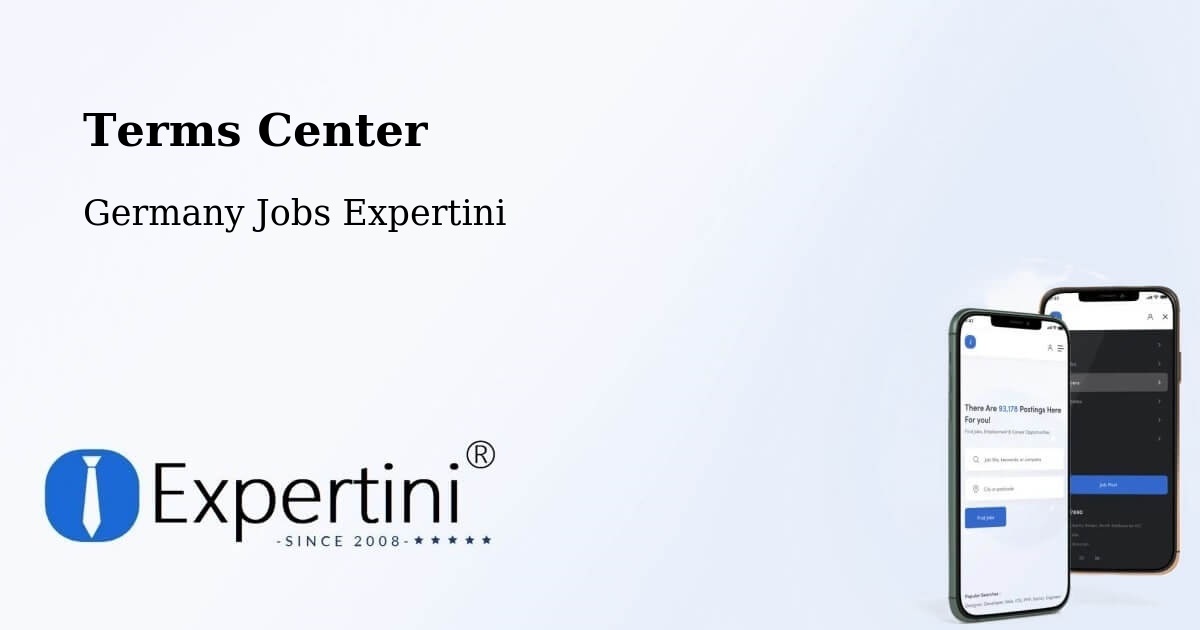 Terms of Service – Dortmund - Germany Jobs Expertini